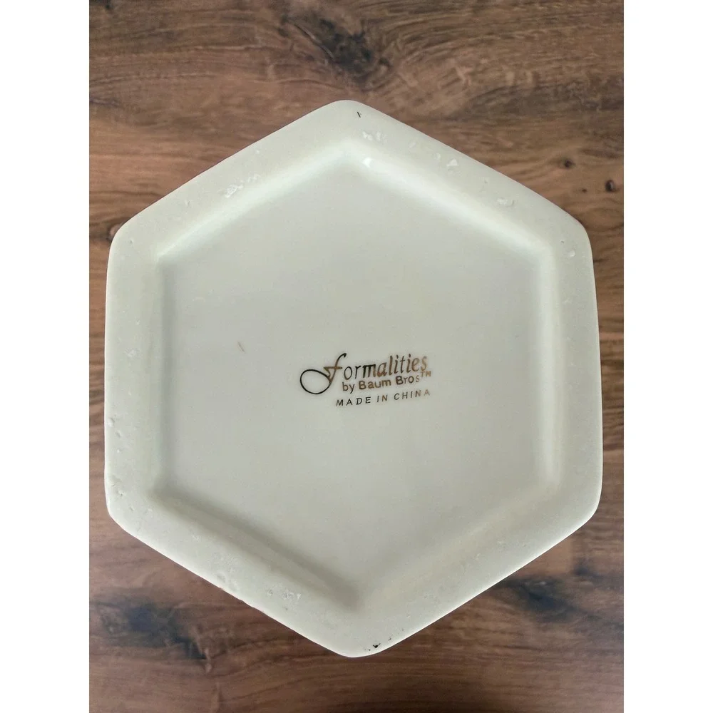 Vintage Formalities 1980s Baum Bros‎ Rose Chintz 10